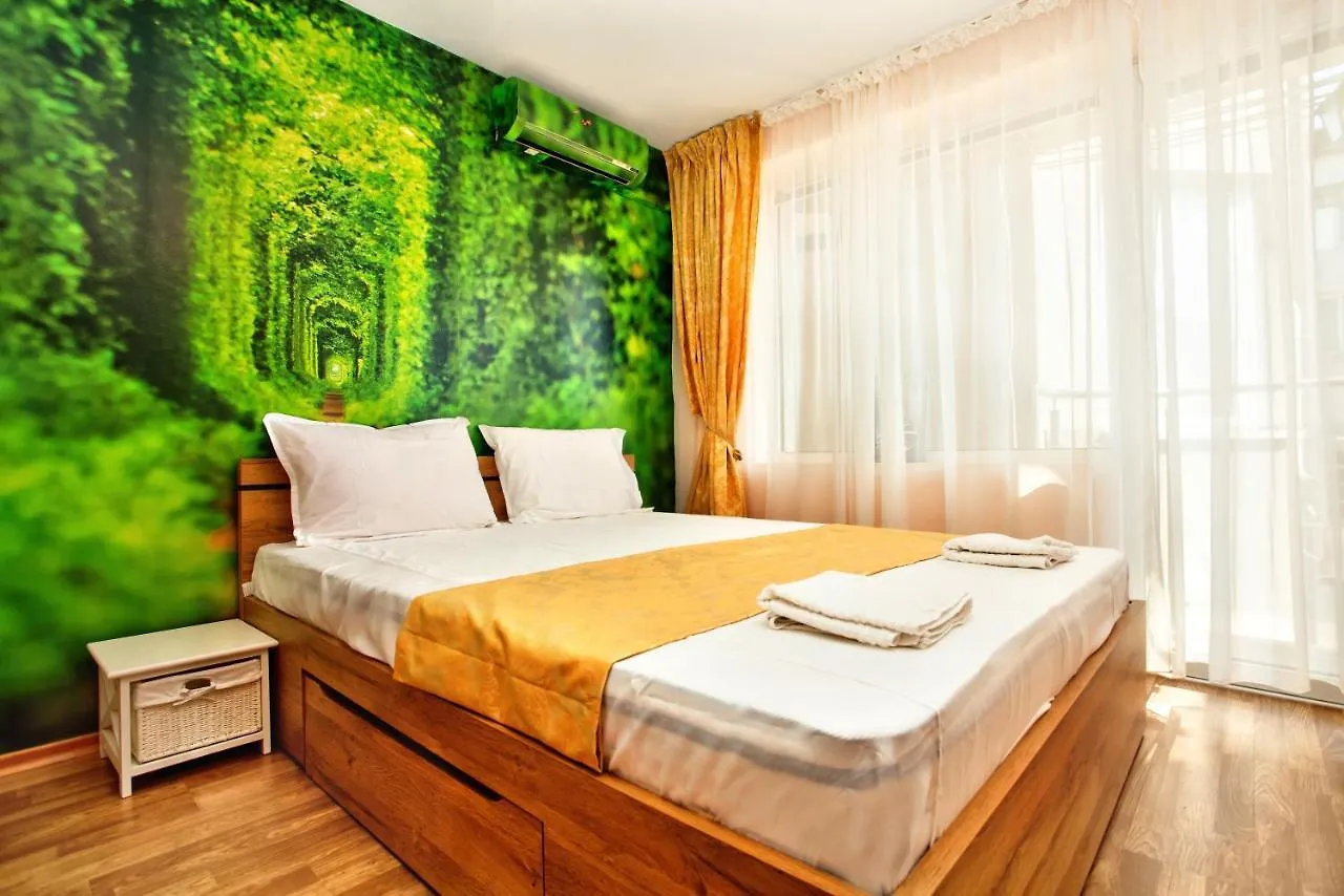 Aurora Oasis - Ac & Lift In Vibrant Downtown Sofia By Flat Mаnager 아파트